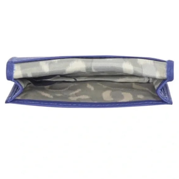 Aimee Kestenberg Sammy Bifold Card Wallet, BLUE IRIS, One Size, NWT - Picture 4 of 5